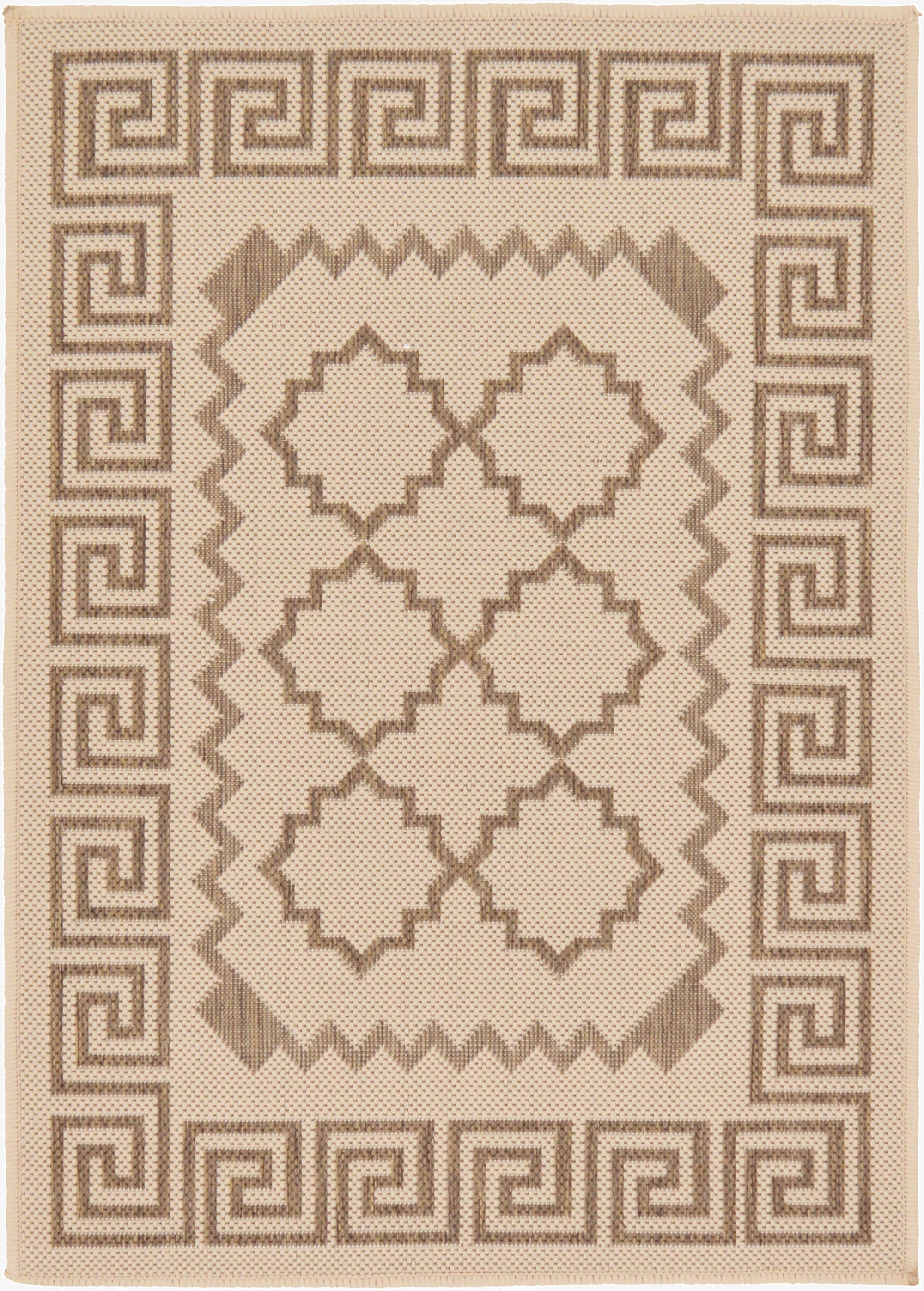 2' 2 x 3'  Washable Trellis Indoor / Outdoor Rug