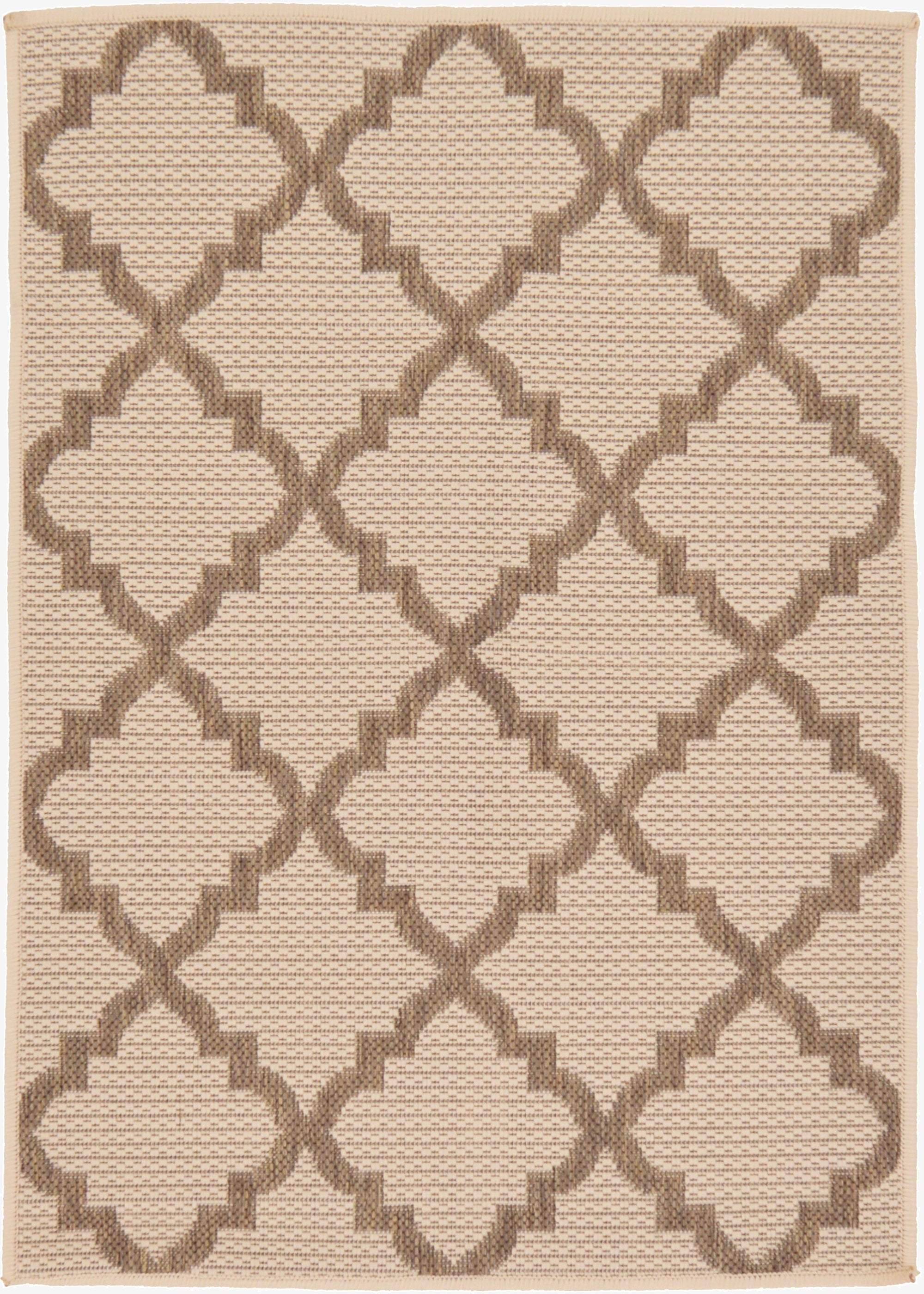 2' 2 x 3'  Washable Trellis Indoor / Outdoor Rug