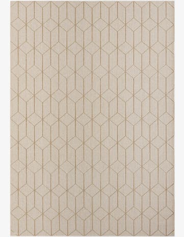 10' x 14' 1 Easy-Clean Trellis Indoor / Outdoor Rug