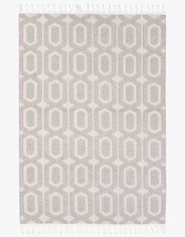 5' 3 x 7' 8 Easy-Clean Trellis Indoor / Outdoor Rug