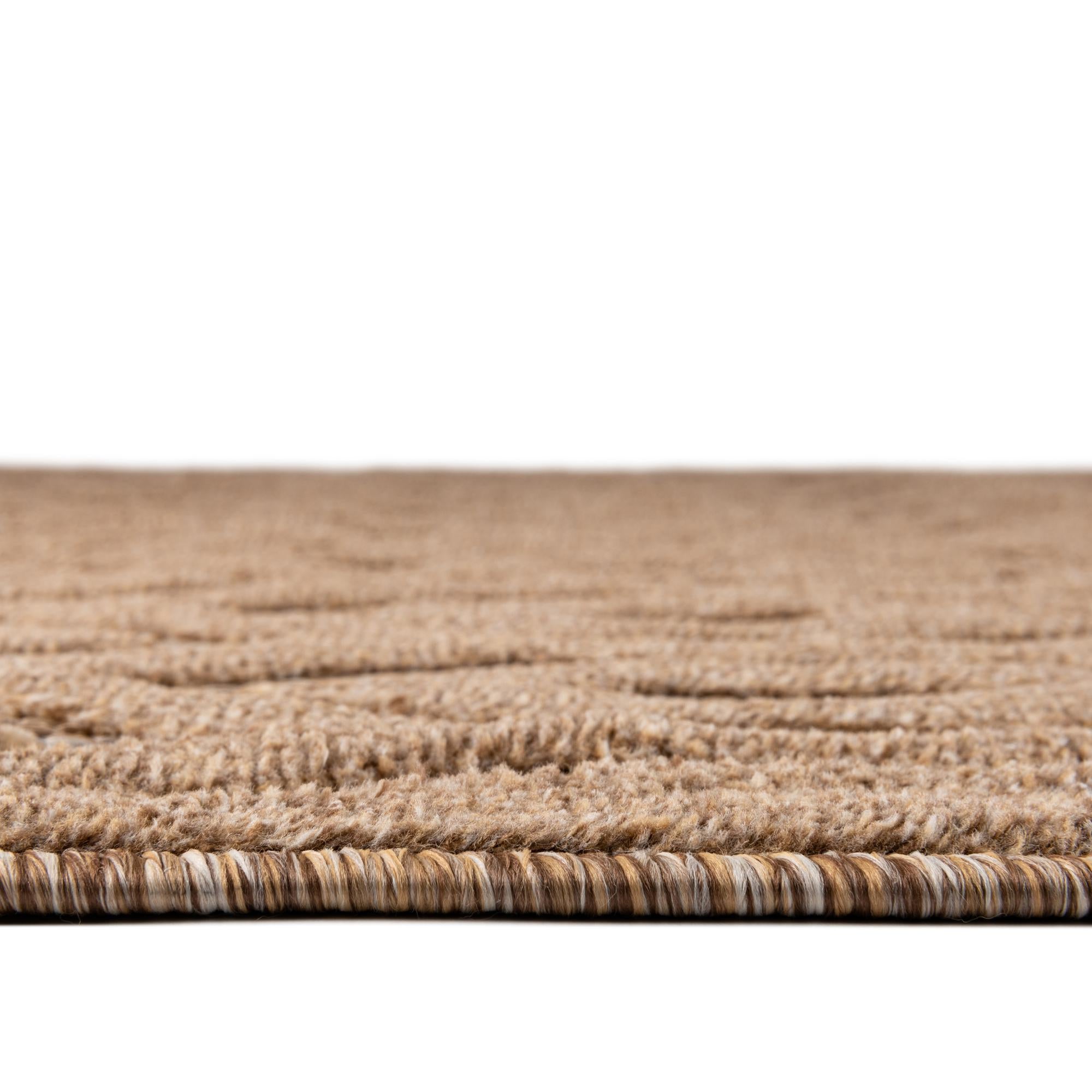 4' x 6' Easy-Clean Trellis Textured Indoor / Outdoor Rug
