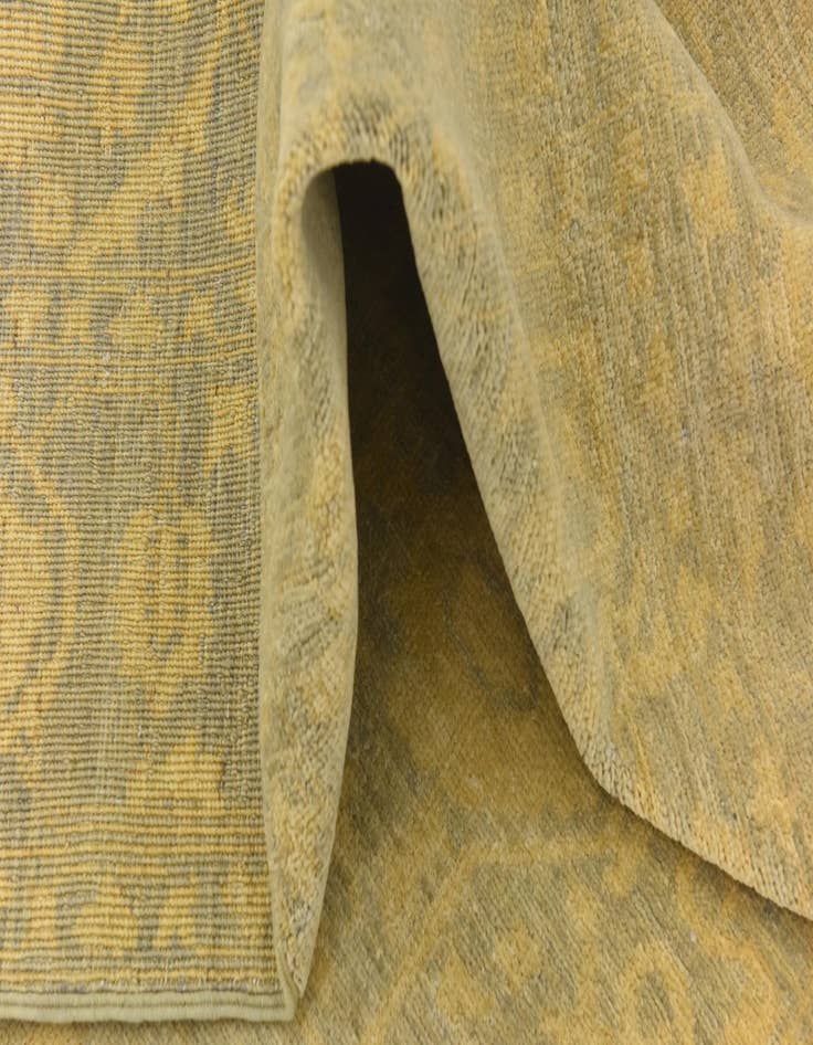 Detail image of 4' 7 x 6' 6  Hand Knotted Over-Dyed Ziegler Rug