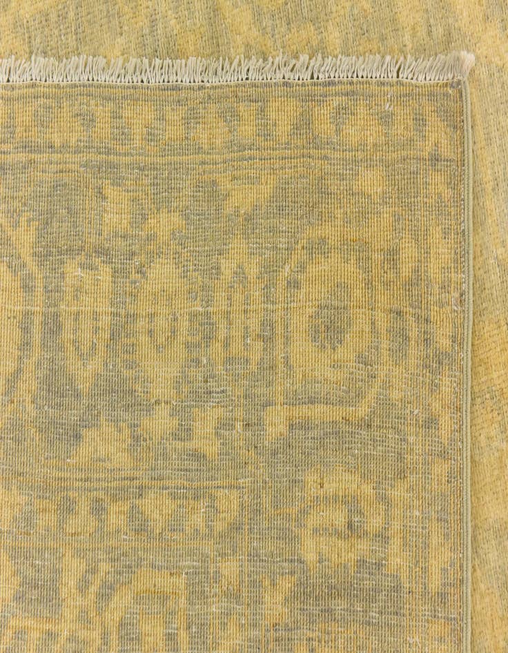 Detail image of 4' 7 x 6' 6  Hand Knotted Over-Dyed Ziegler Rug