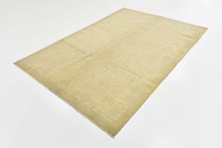 5' 7 x 8' Hand Knotted Over-Dyed Ziegler Rug
