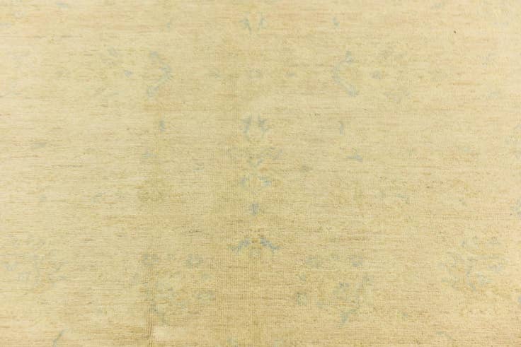 Detail image of 5' 7 x 8' Hand Knotted Over-Dyed Ziegler Rug