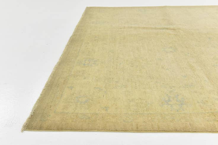 Detail image of 5' 7 x 8' Hand Knotted Over-Dyed Ziegler Rug
