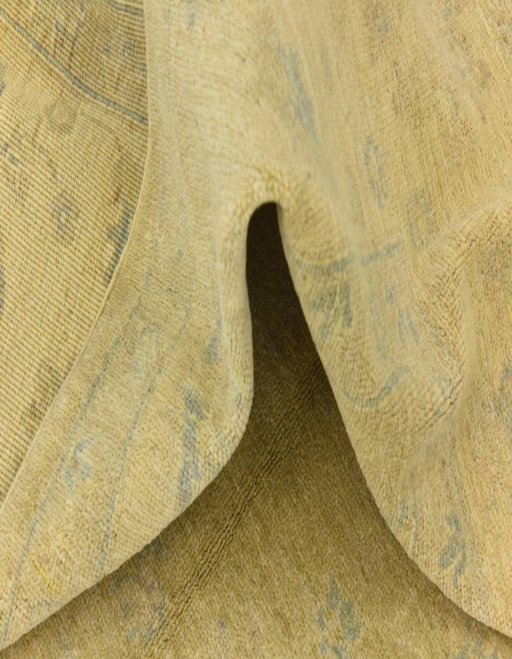 Detail image of 6' 5 x 9' 7  Hand Knotted Over-Dyed Ziegler Rug