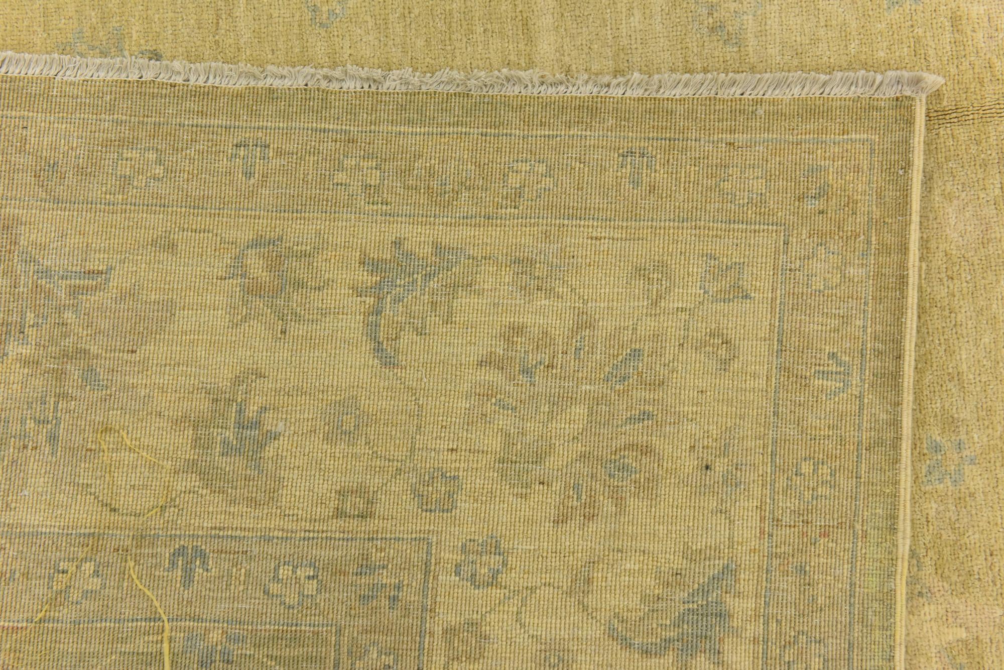 6' 5 x 9' 7 Hand Knotted Over-Dyed Ziegler Rug