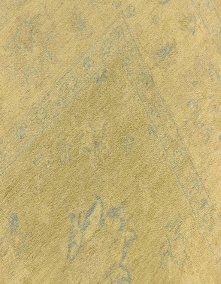 Detail image of 6' 5 x 9' 7  Hand Knotted Over-Dyed Ziegler Rug