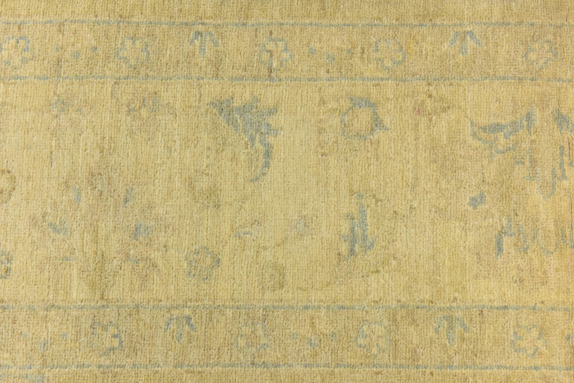 6' 5 x 9' 7 Hand Knotted Over-Dyed Ziegler Rug