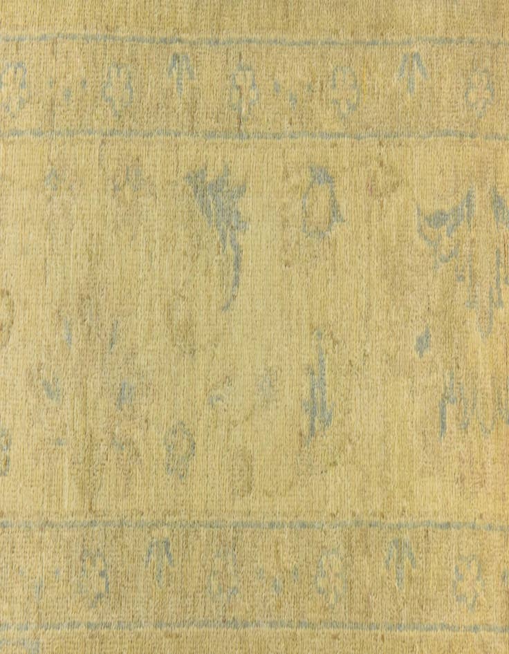 Detail image of 6' 5 x 9' 7  Hand Knotted Over-Dyed Ziegler Rug