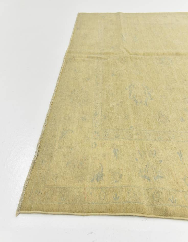 Detail image of 6' 5 x 9' 7  Hand Knotted Over-Dyed Ziegler Rug