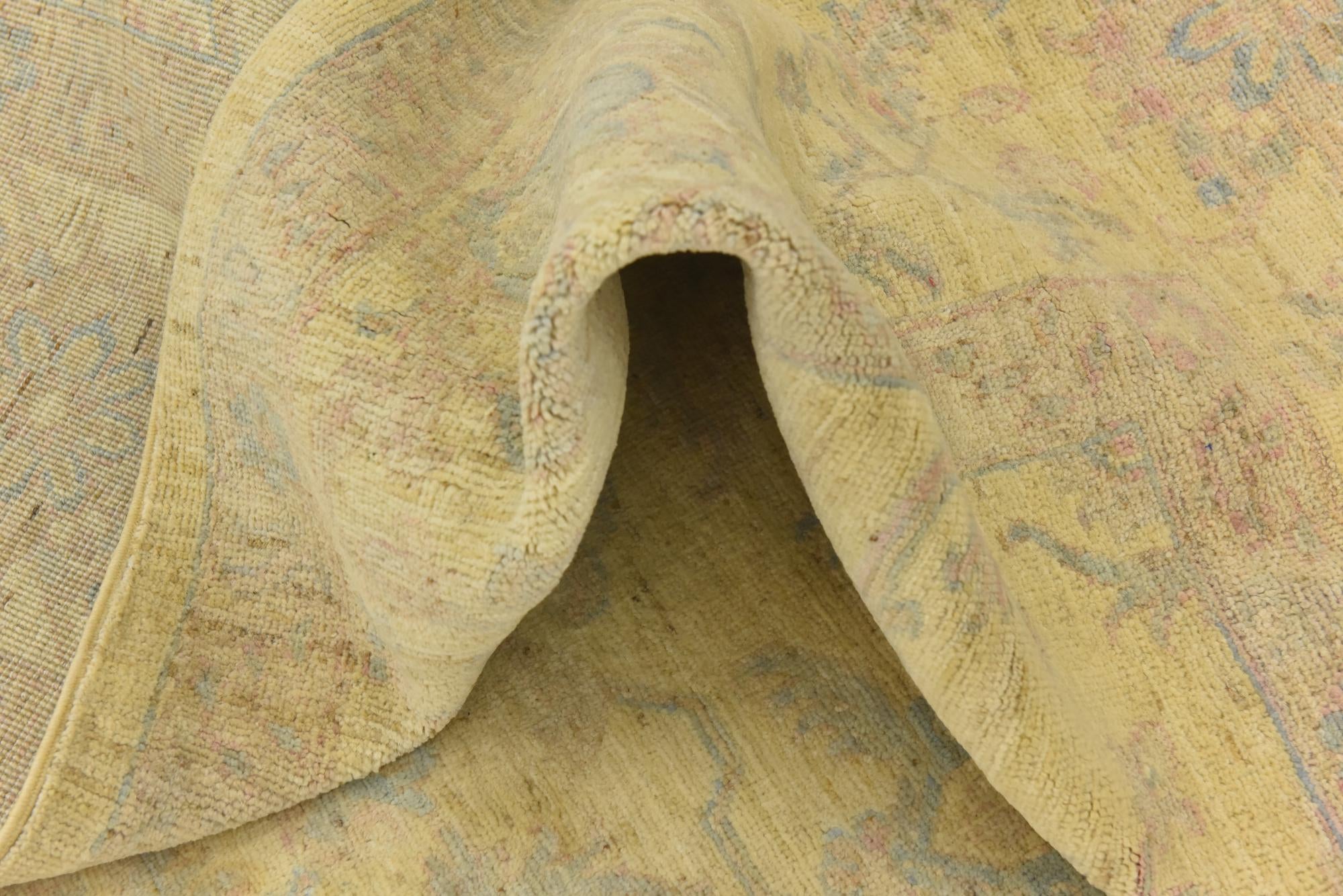 8' x 10' 1 Hand Knotted Over-Dyed Ziegler Rug