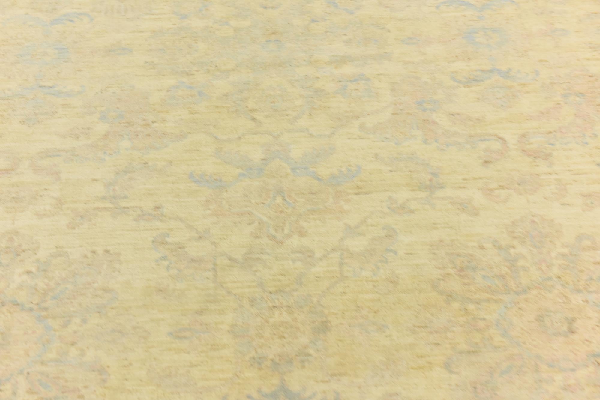 8' x 10' 1 Hand Knotted Over-Dyed Ziegler Rug