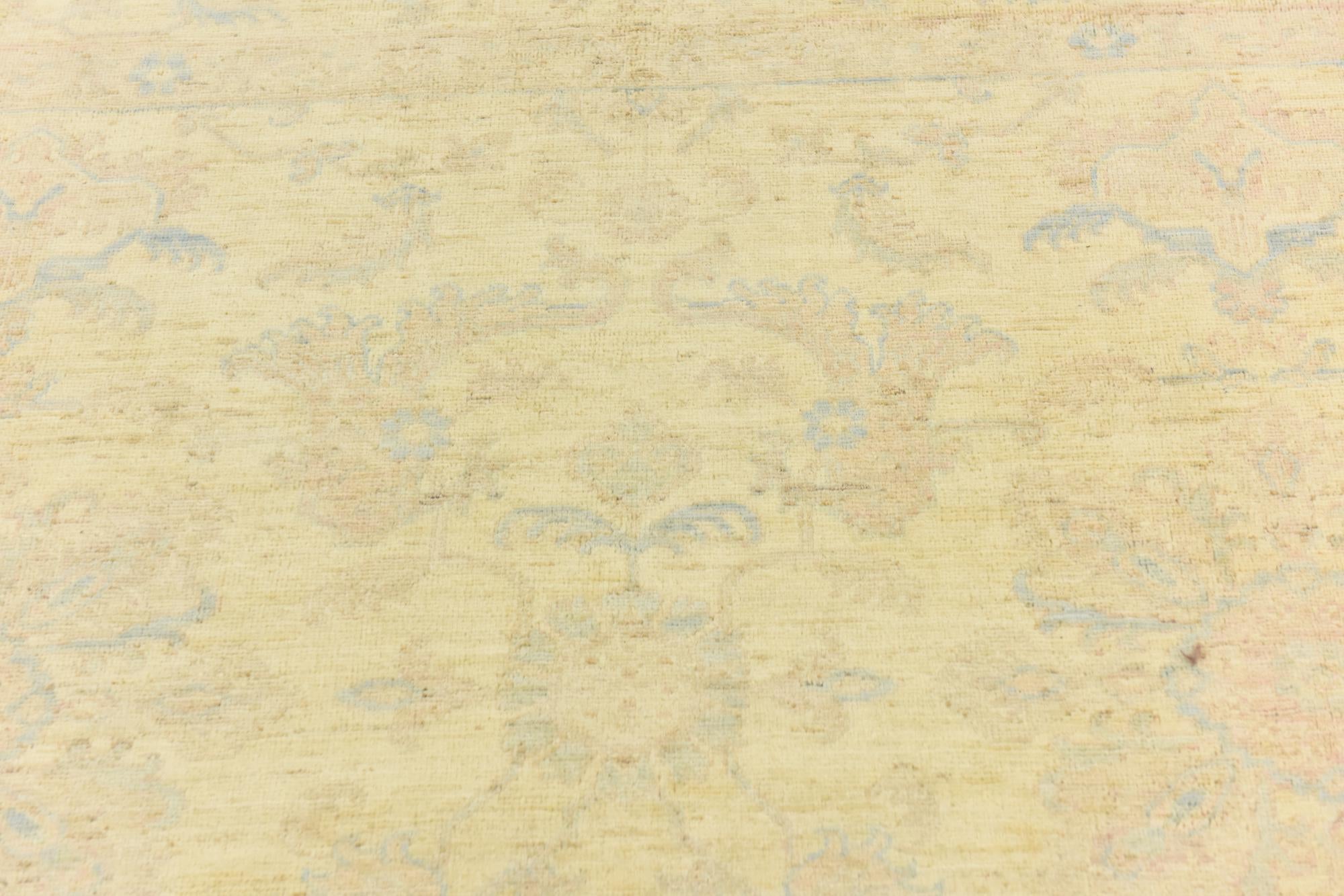 8' x 10' 1 Hand Knotted Over-Dyed Ziegler Rug