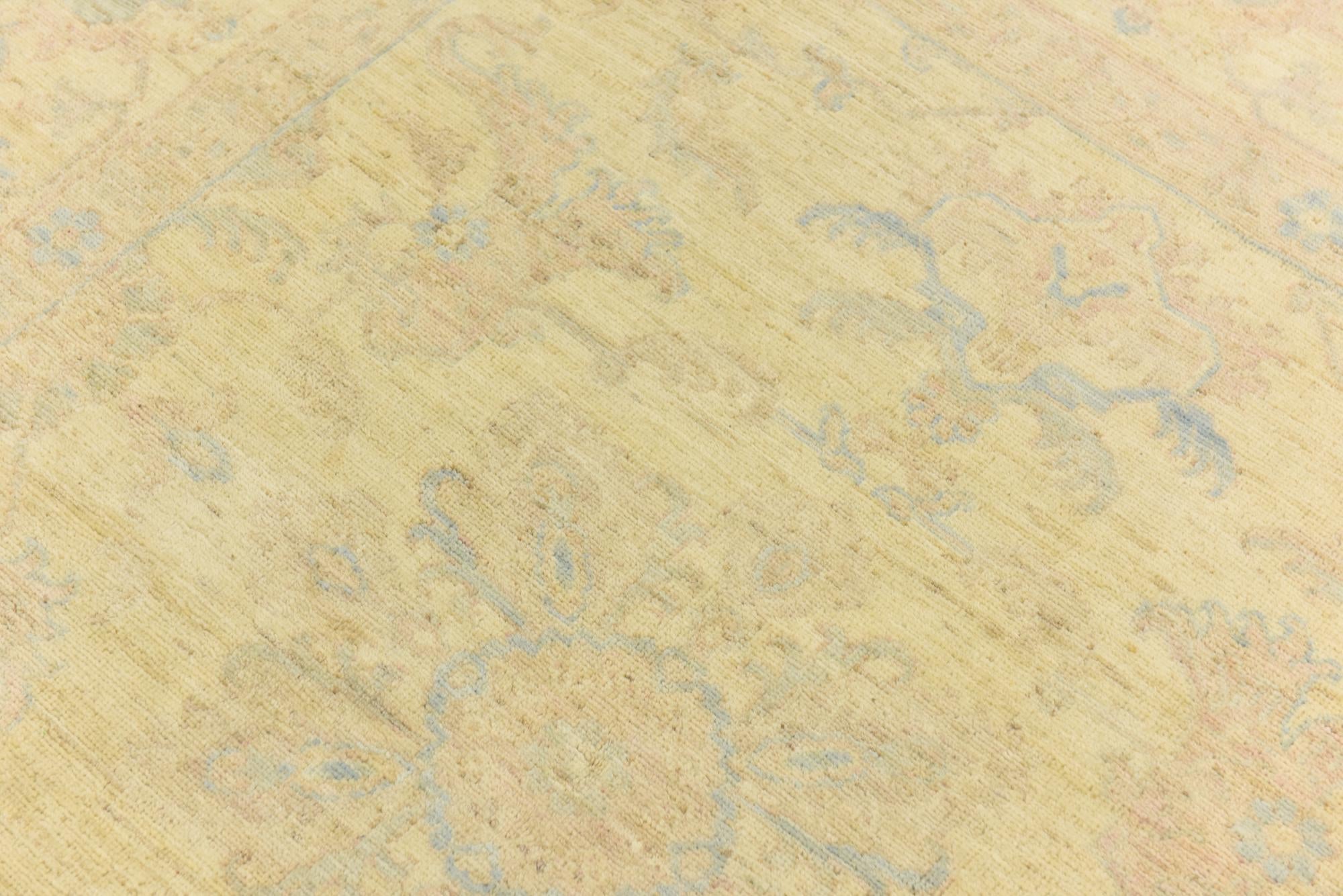 8' x 10' 1 Hand Knotted Over-Dyed Ziegler Rug