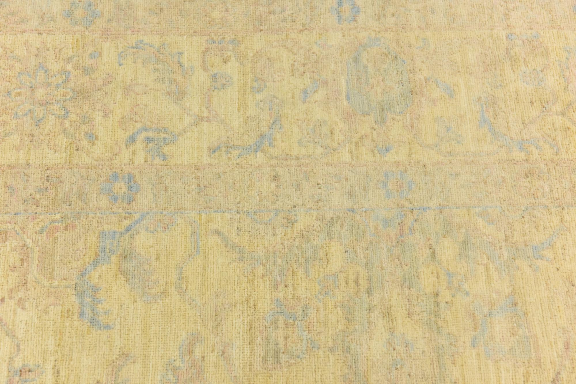 8' x 10' 1 Hand Knotted Over-Dyed Ziegler Rug