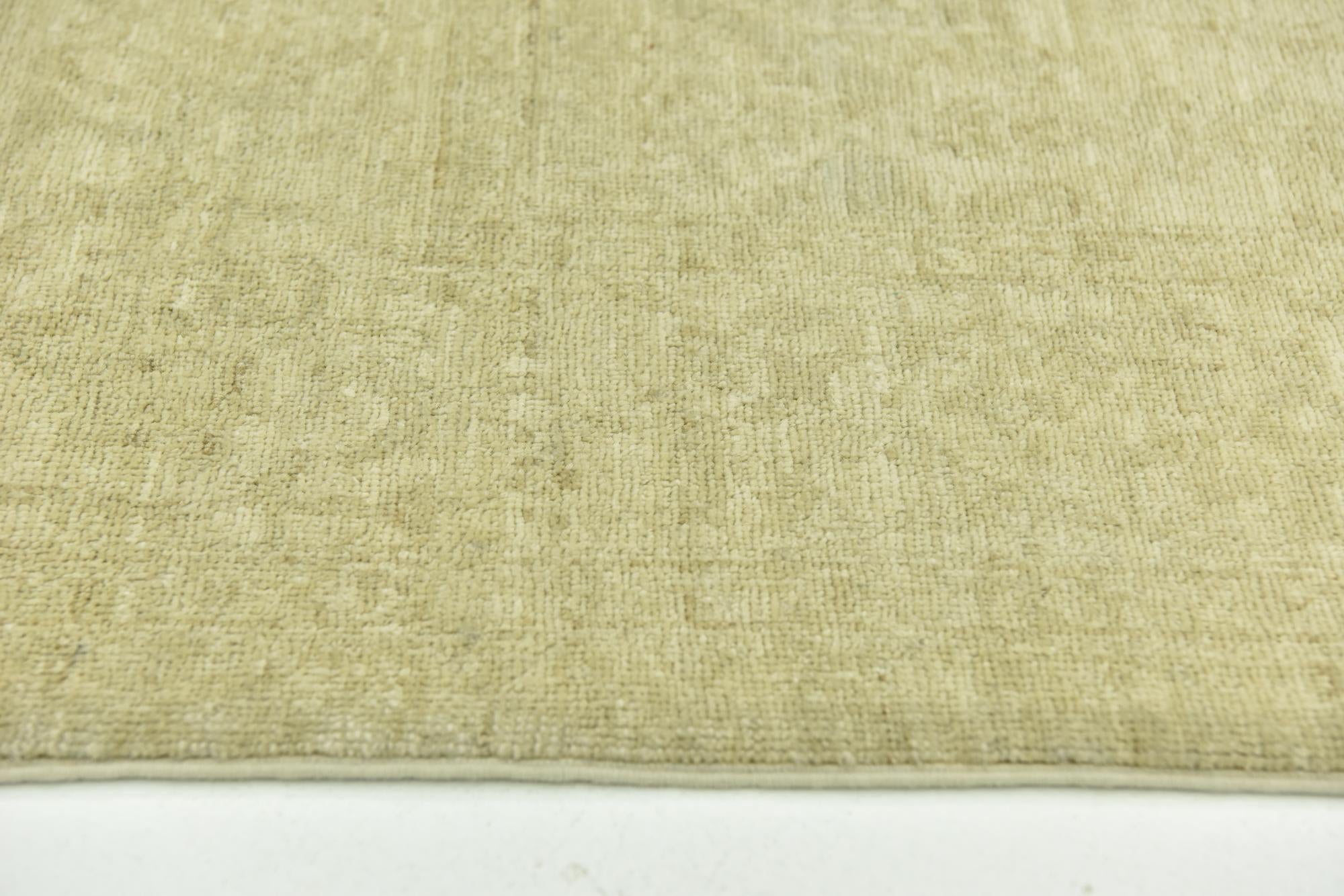 5' 8 x 9' 2 Hand Knotted Over-Dyed Ziegler Wool Rug