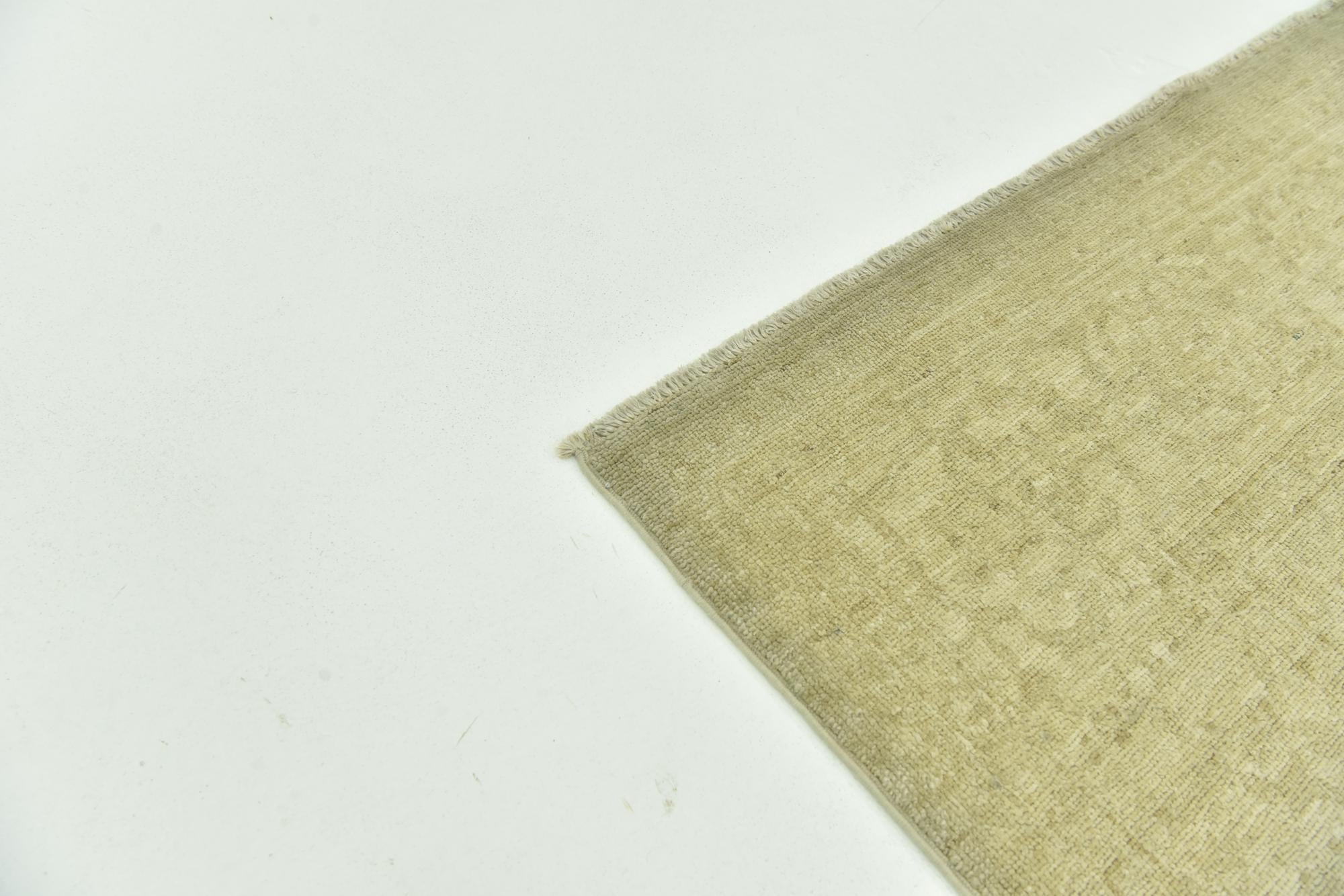 5' 8 x 9' 2 Hand Knotted Over-Dyed Ziegler Wool Rug