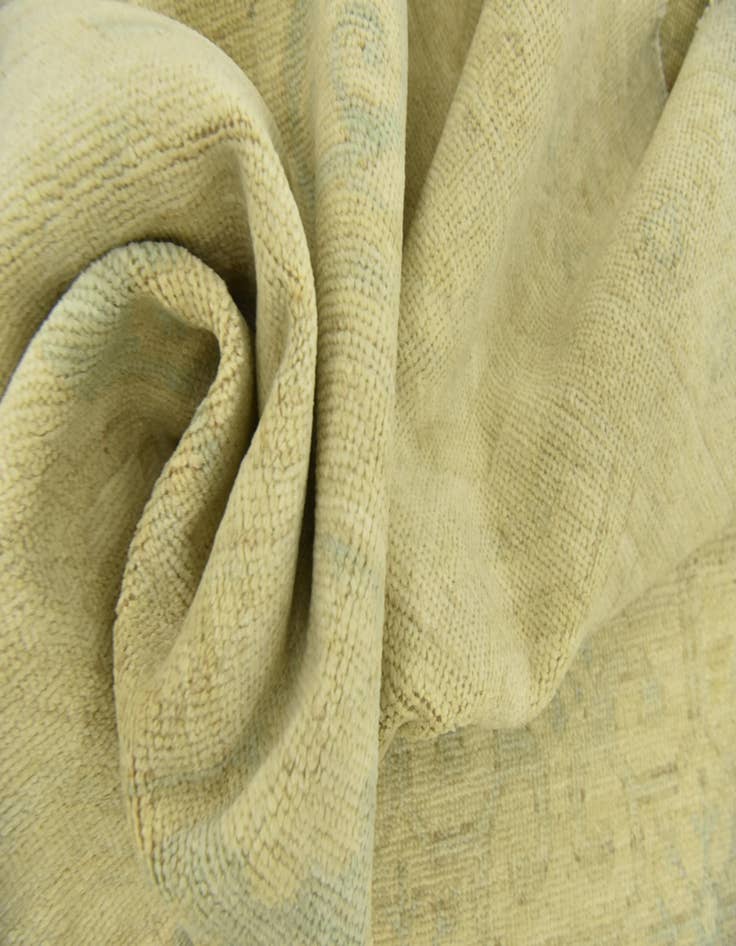 Detail image of 9' 6 x 13'  Hand Knotted Over-Dyed Ziegler Rug