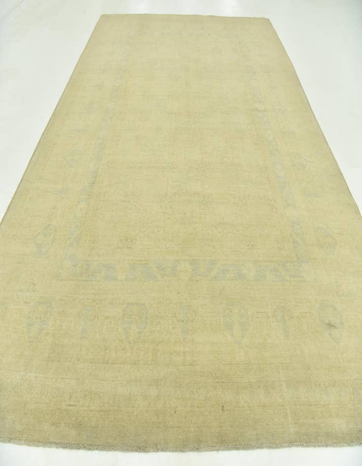 Detail image of 9' 6 x 13'  Hand Knotted Over-Dyed Ziegler Rug