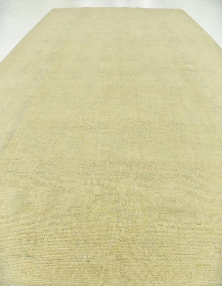 Detail image of 9' 6 x 13'  Hand Knotted Over-Dyed Ziegler Rug