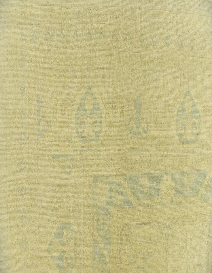 Detail image of 9' 6 x 13'  Hand Knotted Over-Dyed Ziegler Rug