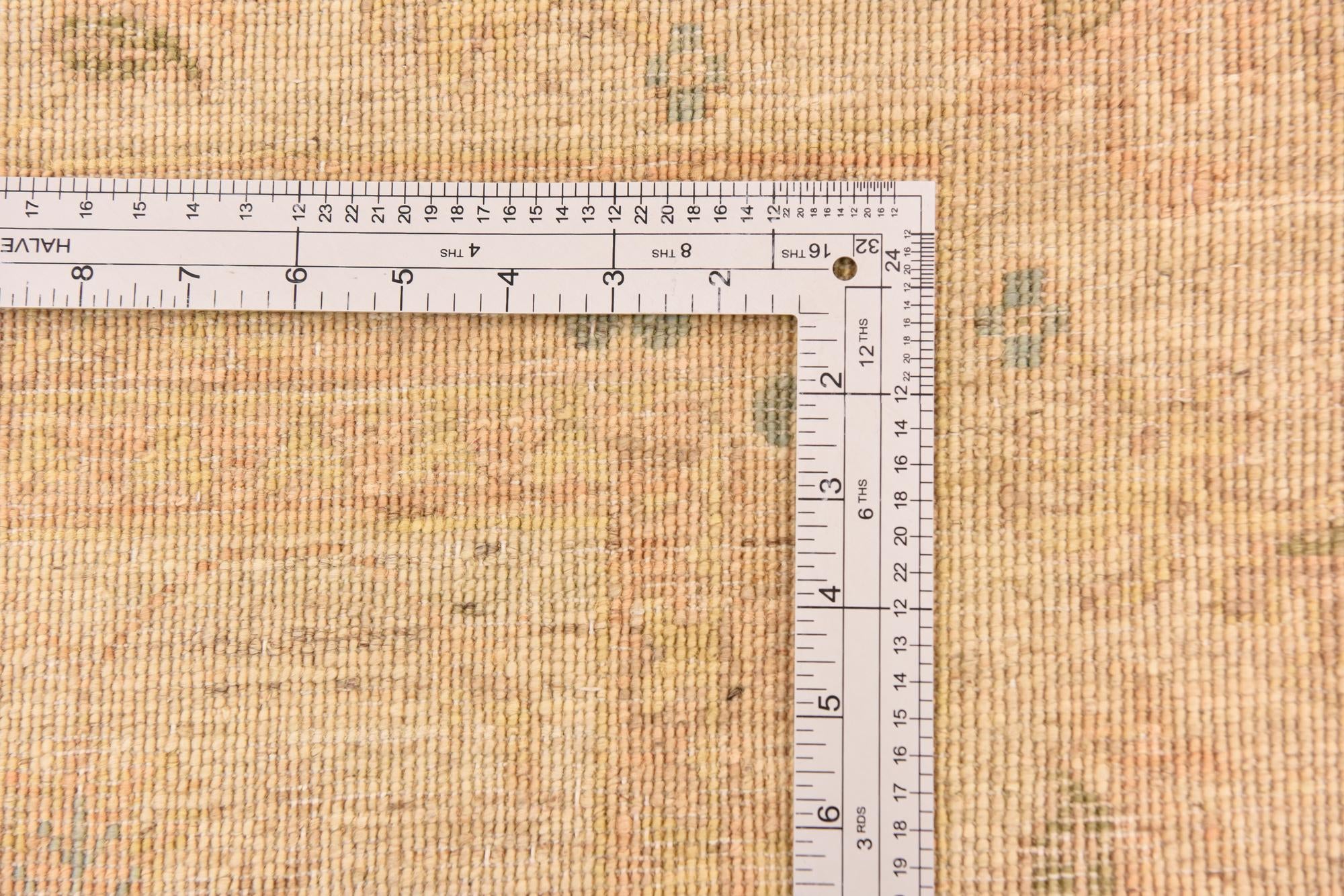 6' 9 x 9' 5 Hand Knotted Over-Dyed Ziegler Rug