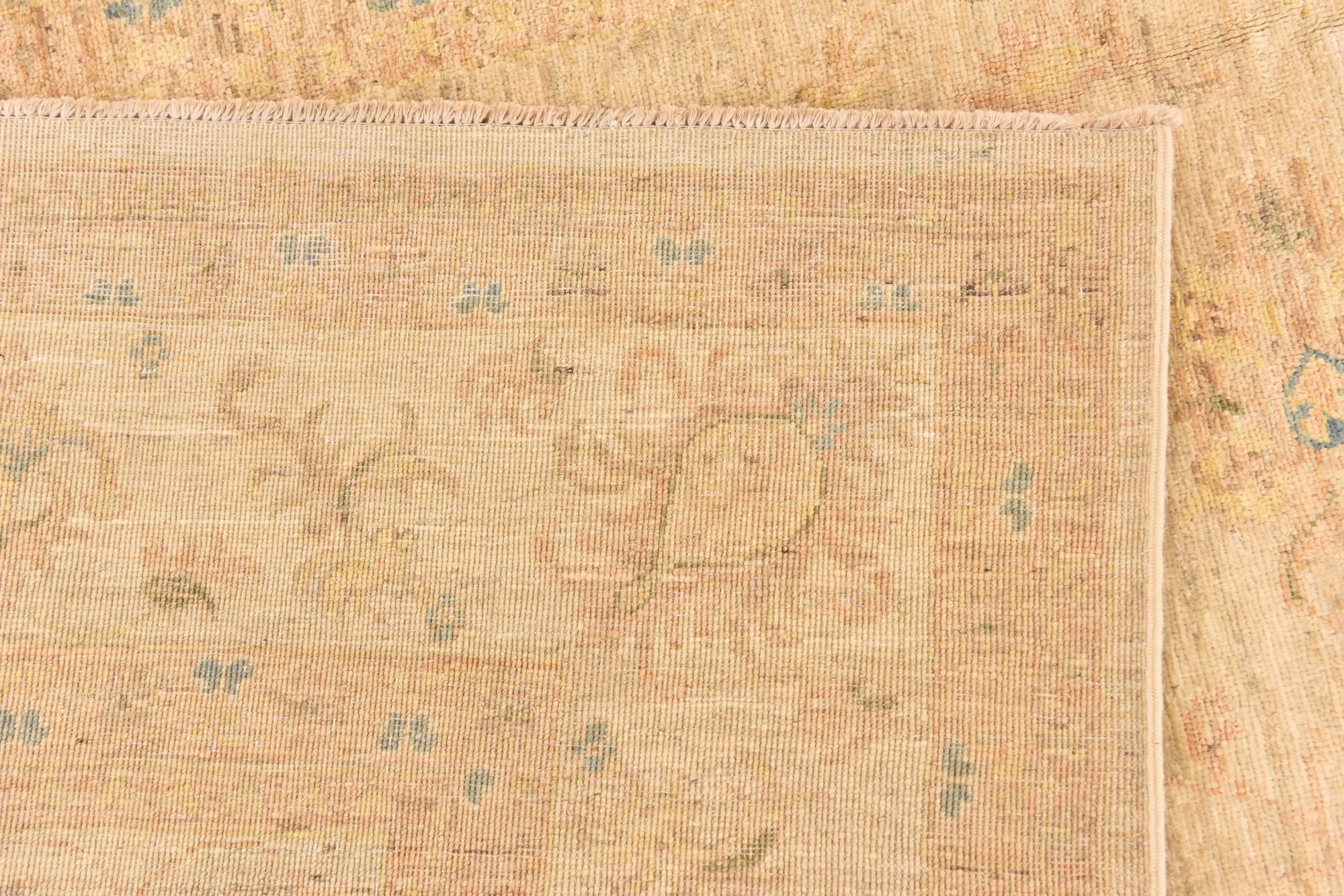6' 9 x 9' 5 Hand Knotted Over-Dyed Ziegler Rug