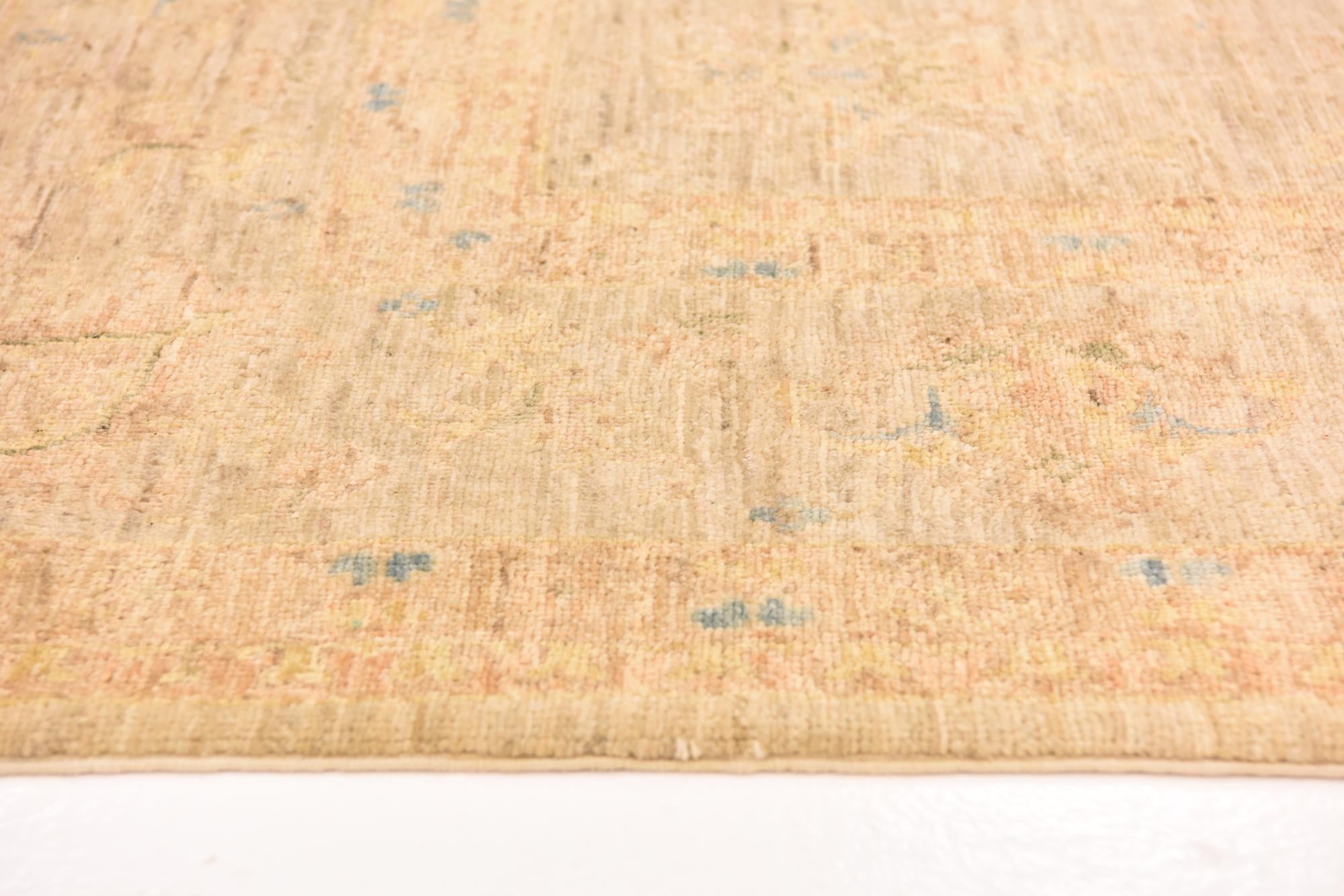 6' 9 x 9' 5 Hand Knotted Over-Dyed Ziegler Rug