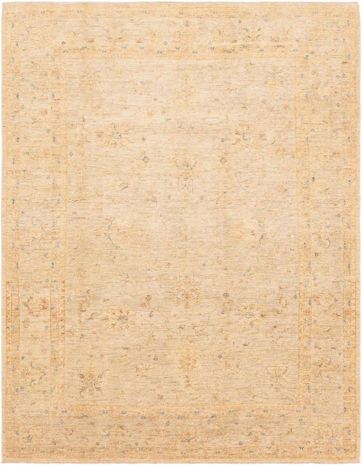 Detail image of 6' 9 x 9' 5 Hand Knotted Over-Dyed Ziegler Rug