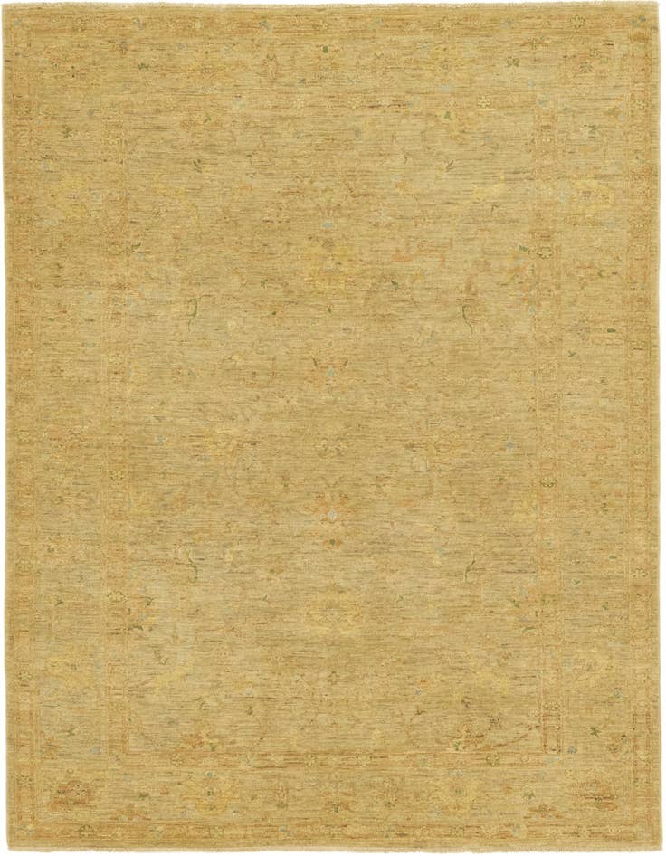Detail image of 5' 7 x 7' 8 Hand Knotted Over-Dyed Ziegler Rug