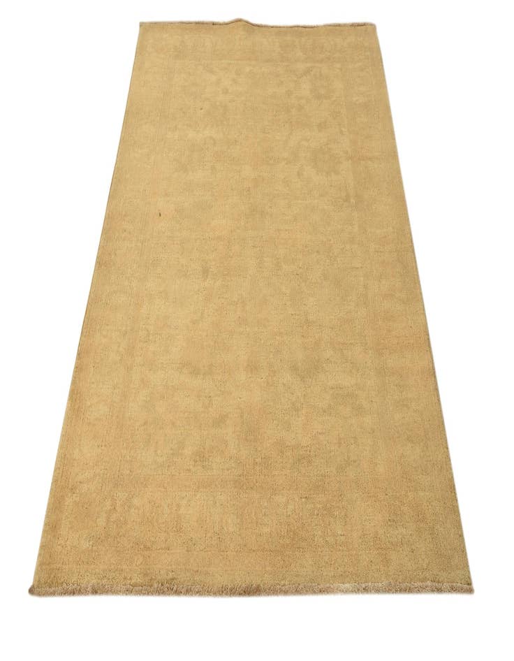 Detail image of 4' x 6'  Hand Knotted Over-Dyed Ziegler Rug