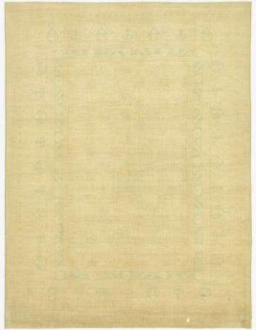 9' 6 x 13' Hand Knotted Over-Dyed Ziegler Rug