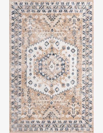 Beige Oxford Rug