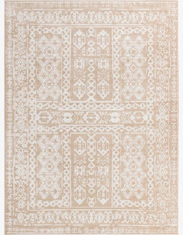 Beige Oxford Rug
