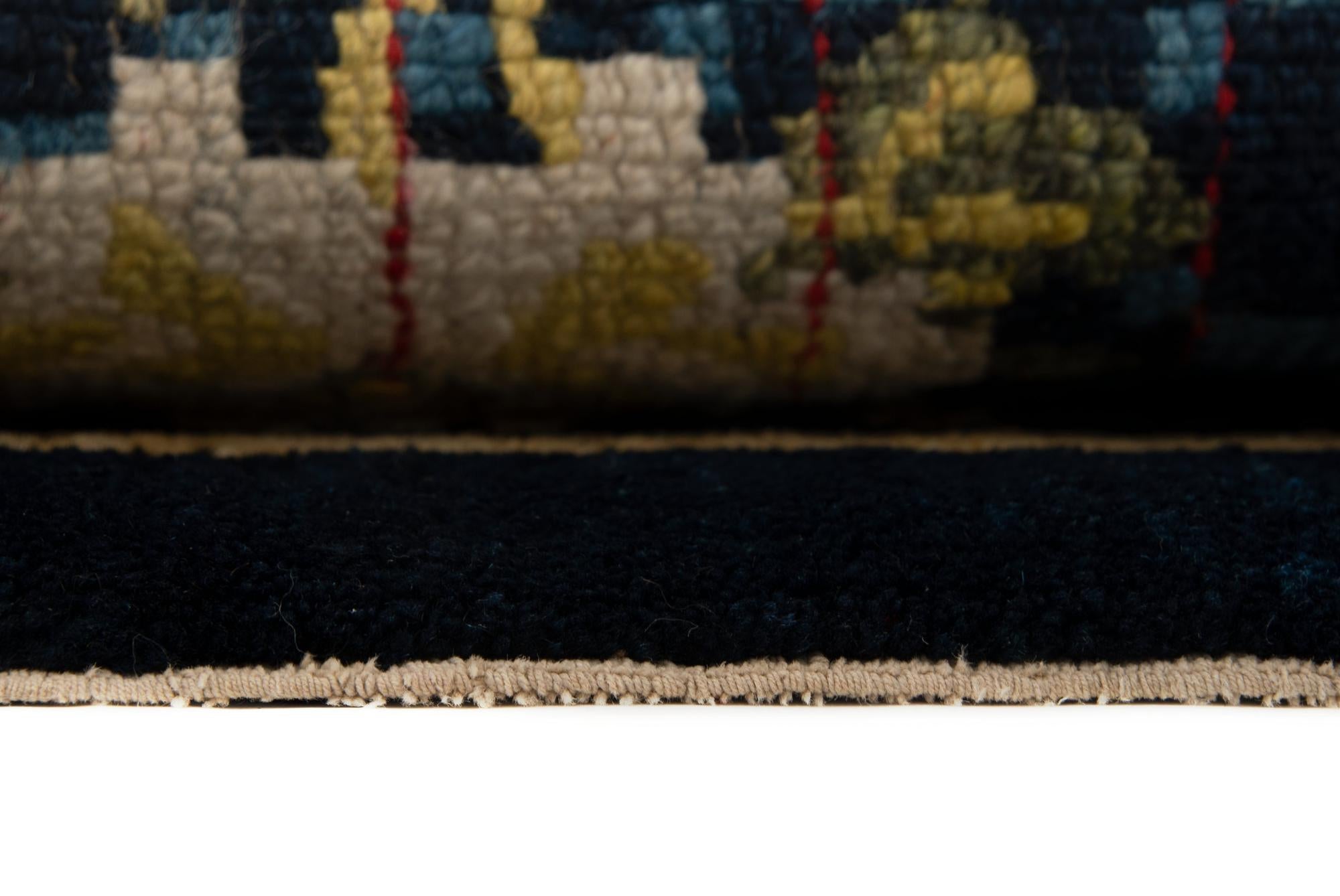 3' 4 x 5' 7 Pao Tou Wool Rug