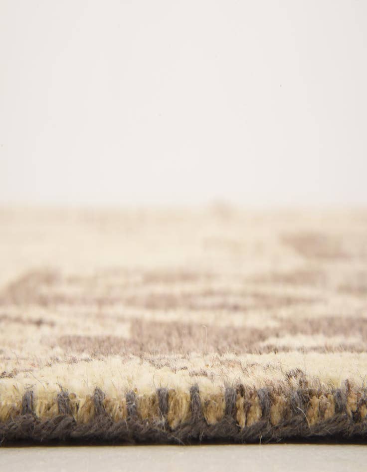 Detail image of 8' 2 x 9' 6  Hand Knotted Patchwork Wool Rug