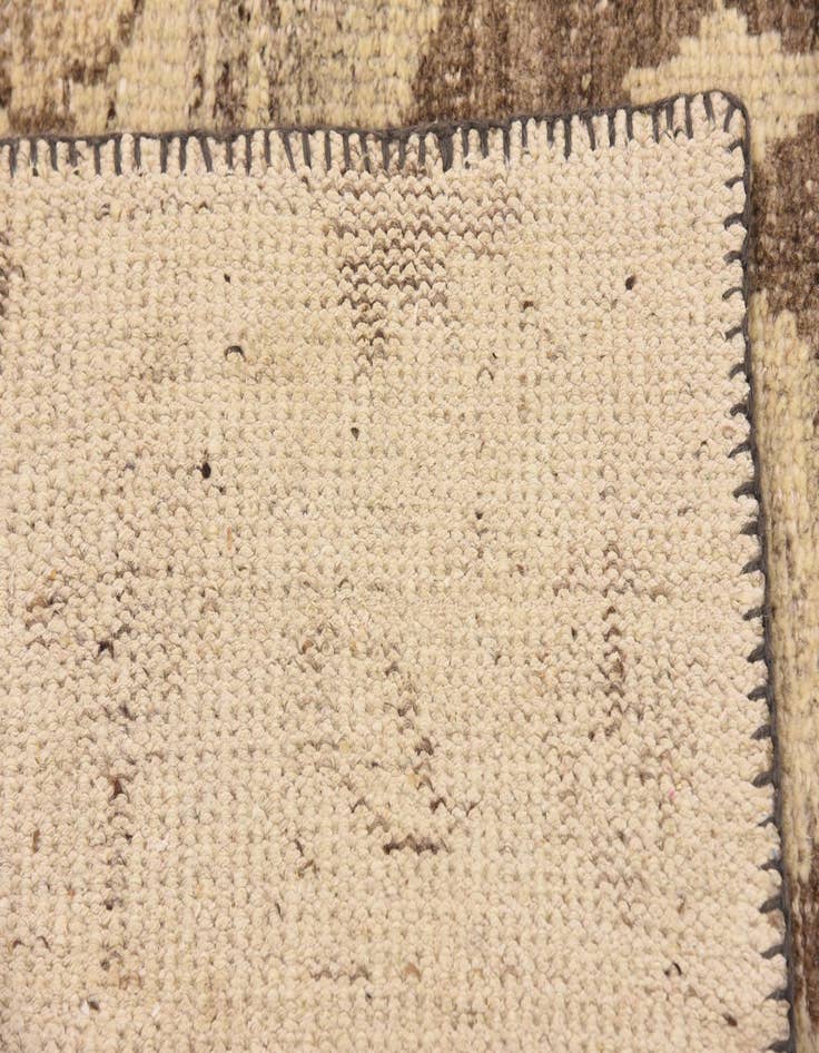 Detail image of 8' 4 x 9' 9  Hand Knotted Patchwork Wool Rug