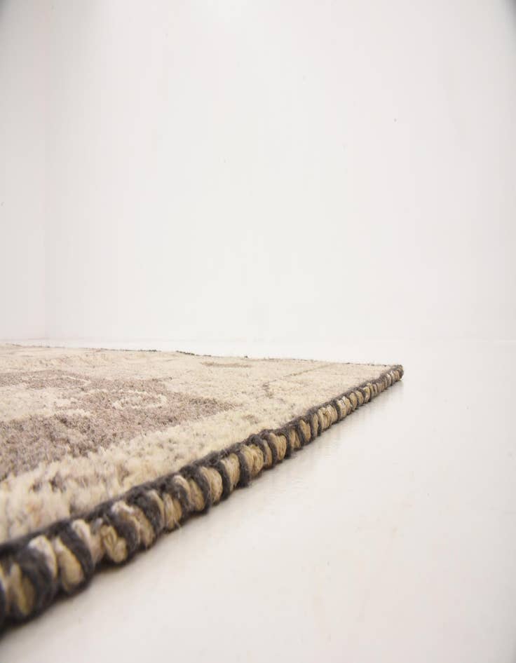 Detail image of 6' 8 x 9' 6  Hand Knotted Patchwork Wool Rug