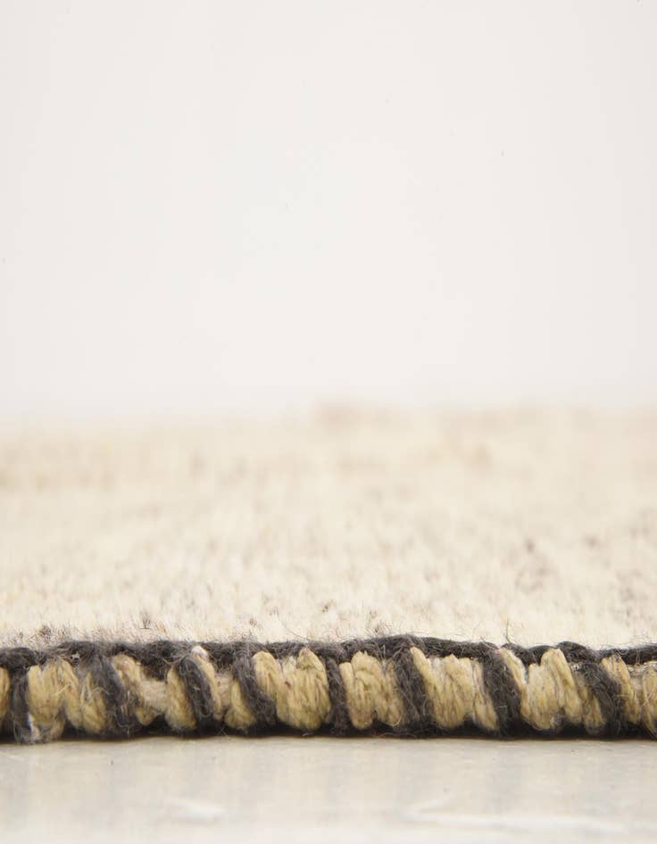 Detail image of 6' 8 x 9' 6  Hand Knotted Patchwork Wool Rug