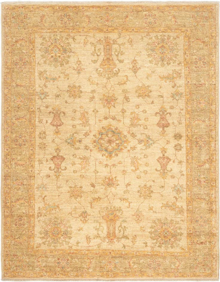 Detail image of 5' x 6' 6 Peshawar Ziegler Rug