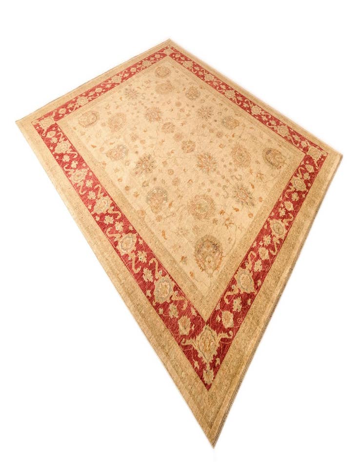 Detail image of 8' 2 x 9' 5 Peshawar Ziegler Wool Rug