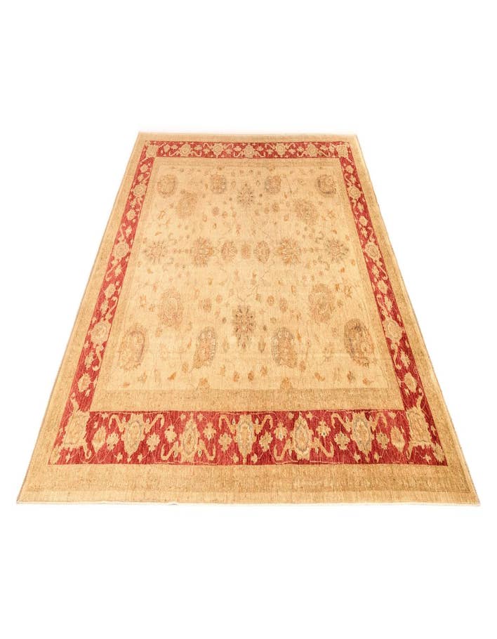 Detail image of 8' 2 x 9' 5 Peshawar Ziegler Wool Rug
