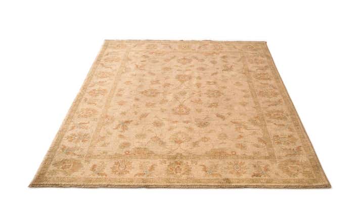 5' x 6' 6 Peshawar Ziegler Wool Rug