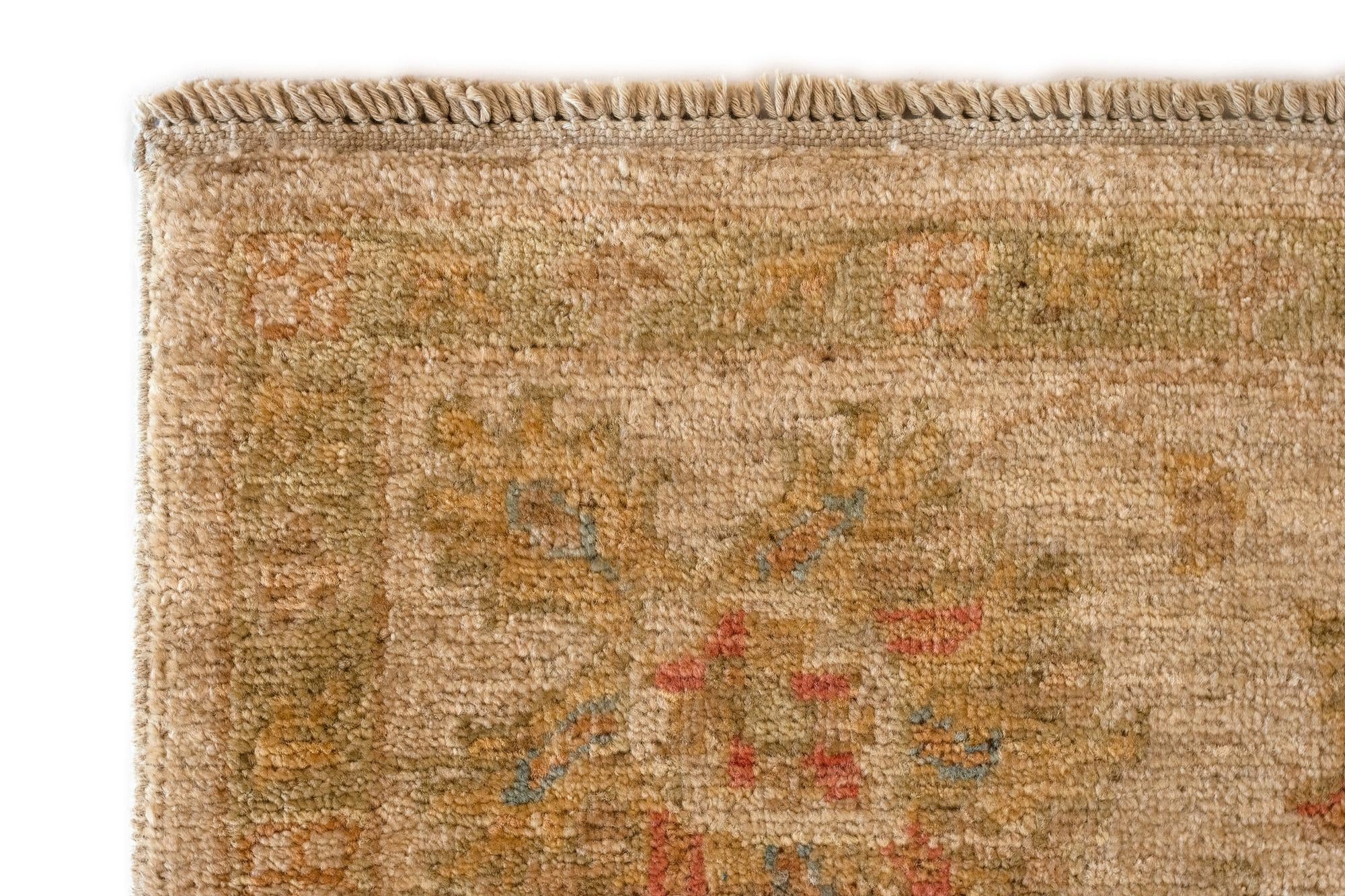 5' x 6' 6 Peshawar Ziegler Wool Rug