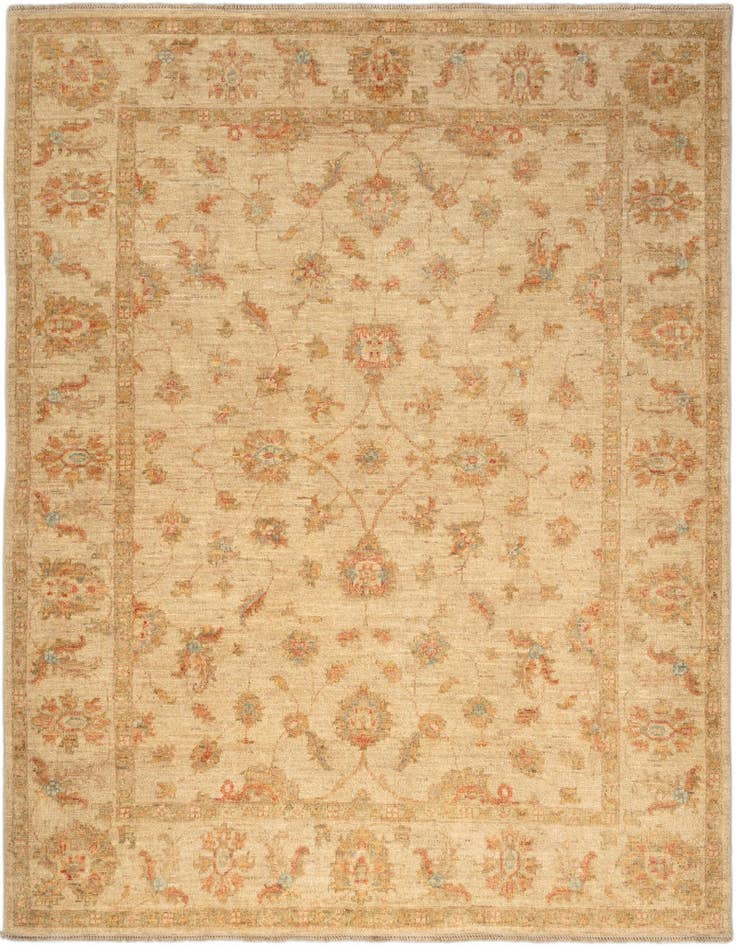 Detail image of 5' x 6' 6 Peshawar Ziegler Wool Rug
