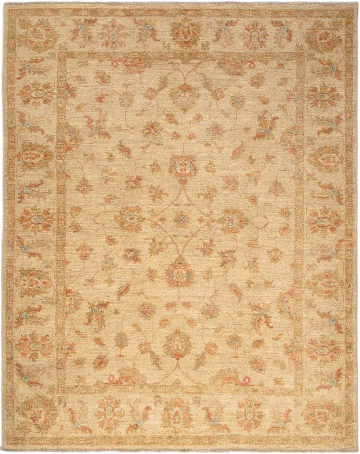 5' x 6' 6 Peshawar Ziegler Wool Rug