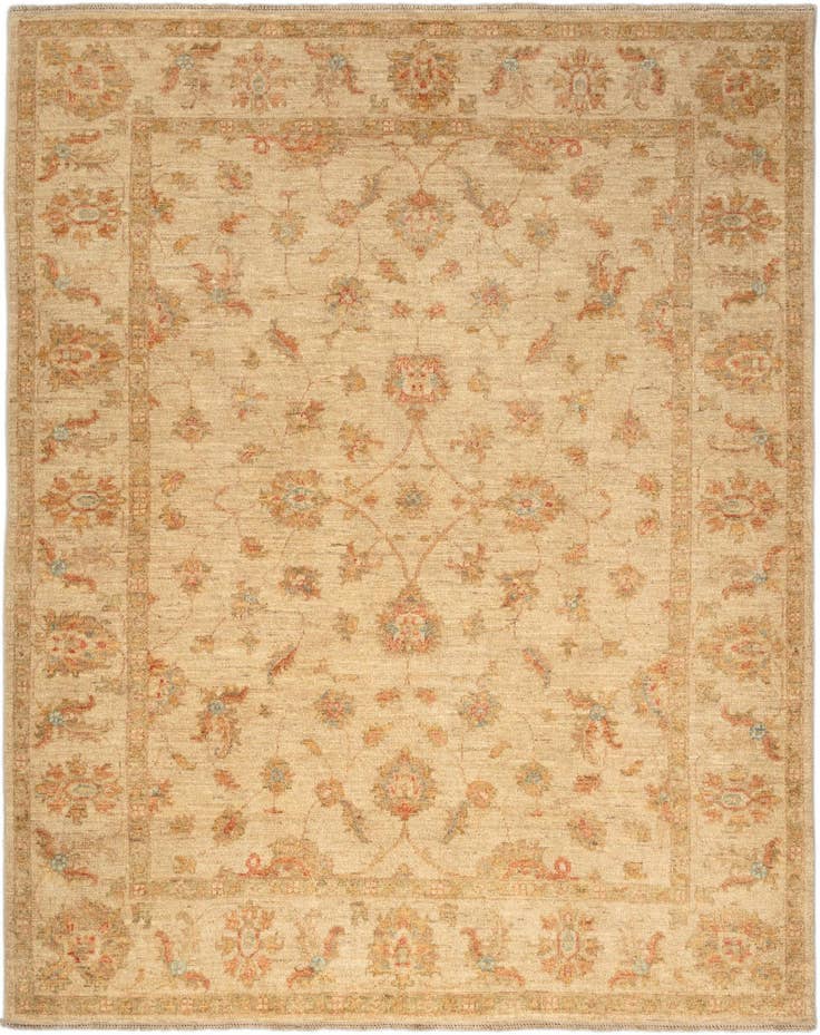 Detail image of 5' x 6' 6 Peshawar Ziegler Wool Rug