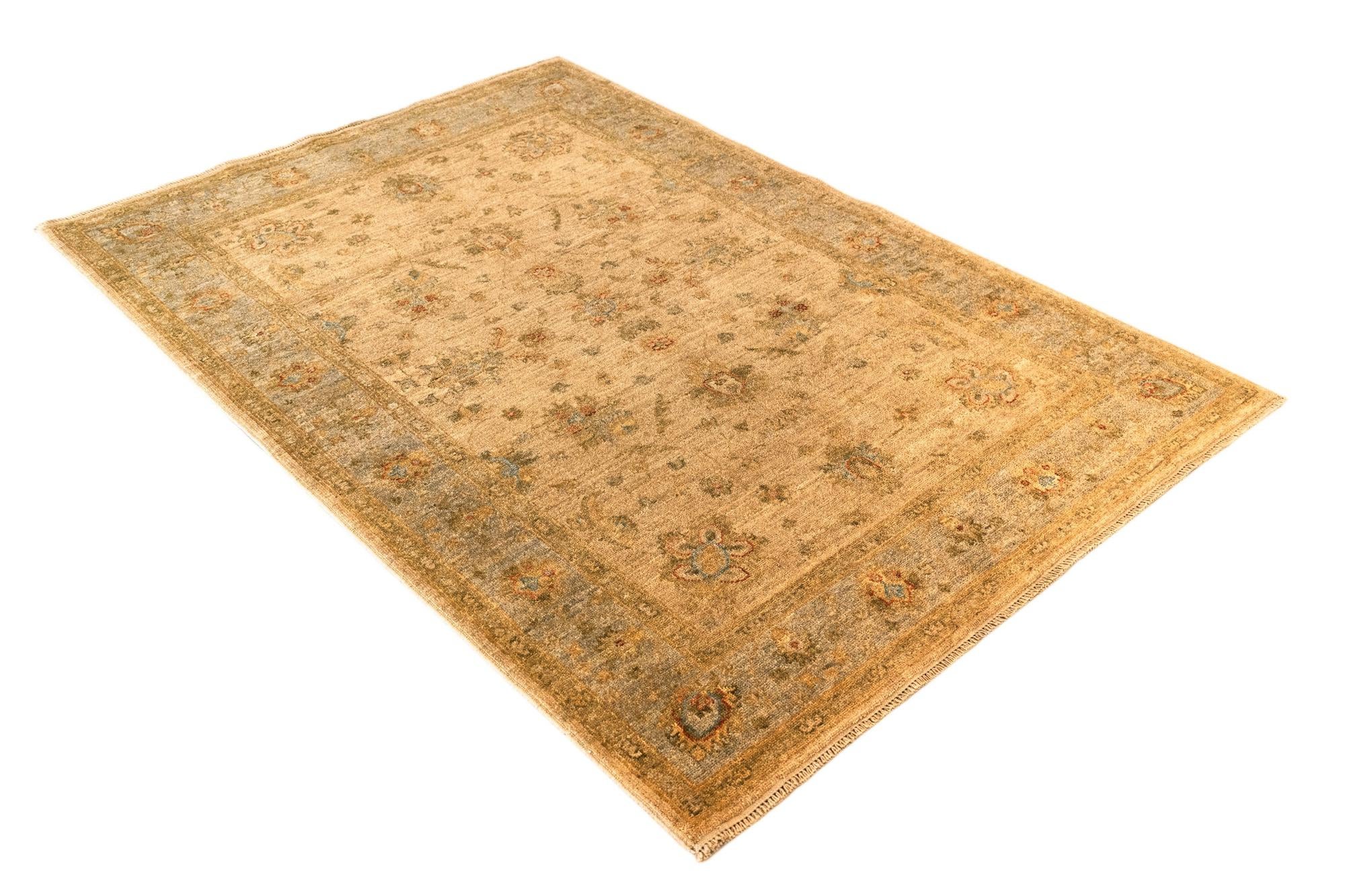 4' 1 x 6' Peshawar Ziegler Wool Rug